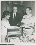 A. R. Holton Observes a Donation of Medical Equipment to a South Korean Medical Clinic, Seoul, South Korea, ca.1958-1962