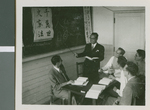 American Teachers at Ibaraki Christian Schools Learning Japanese Part 2, Ibaraki, Japan, 1953