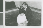 A Member of the Sao Paulo Team Baptizes a New Convert to Churches of Christ, Sao Paulo, Brazil, ca.1962-1968