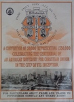 Poster Advertising the 1909 Disciples of Christ Centennial Convention