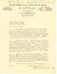 Correspondence between H. O. Pritchard and Emma Johnson, 1927