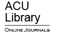 ACU Library Online Journals