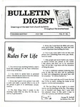 Bulletin Digest﻿, Volume 4, Number 7 (1985)