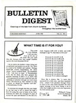 Bulletin Digest, Volume 2, Number 6 (1983) by James M. Sampson