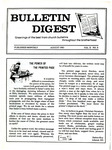 Bulletin Digest, Volume 2, Number 8 (1983) by James M. Sampson