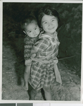 Two Children from the Airin-en Orphanage, Okinawa, Japan, 1953