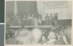 Kindergarteners from the Zion Academy Singing on Stage, Ibaraki, Japan, 1948