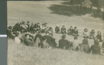 Outside Classroom Meeting, Ibaraki, Japan, ca.1948-1952