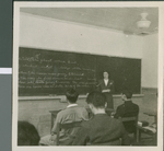 Frances Campbell Teaching an English Class, Ibaraki, Japan, ca.1948-1952
