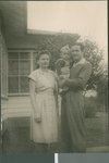 Harry Robert Fox, Gerrie Fox, and their Son Kenneth, Ibaraki, Japan, ca.1948-1952