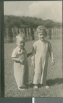 Ramona Jean and Logan Lee Fox, Children of Logan Fox, Ibaraki, Japan, ca.1948-1952