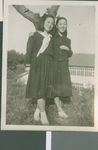 Students in Front of Ibaraki Christian College, Ibaraki, Japan, ca.1948-1952