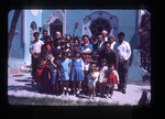 Group in front of the Church of Christ, Mexico by Haven L. Miller