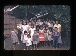 Group of church members, likely a rural congregation (Iglesia de Cristo), Mexico by Haven L. Miller