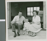 The Harold Holland family, Ibaraki, Japan, 1953