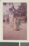 "Sister Johnson with two child brides", India, 1967