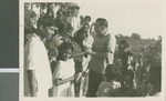 Don Carter Takes Baptismal Confessions, Ganti, India, 1966