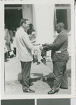 C. E. Smith Receiving a Certificate from Paul Dillingham, Freetown, Sierra Leone, 1967