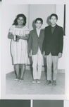 Tres de los cuatro miembros bautizados, 1965