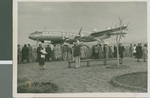 An Airplane Arriving at the Airport, Accra, Ghana, 1950 by Eldred Echols and Boyd Reese