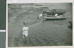 Trading Fish, Lagos, Nigeria, 1950 by Eldred Echols and Boyd Reese