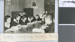 Students in Korean Christian School library