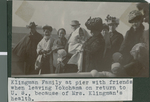 The Klingman Family Departs from Japan, Tokyo, Japan, 1913