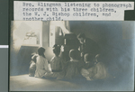 C. C. Klingman Listening to the Phonograph, Tokyo, Japan, ca.1908-1913 by William J. Bishop