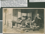 Missionaries at a Japanese Inn, Japan, ca.1908-1913 by William J. Bishop