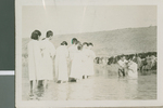 Dale Richeson Baptizing Believers in Korea, Seoul, South Korea, 1954