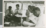 Parker Henderson and Gordon Hogan Pray with Thai Christians, Thailand, 1968