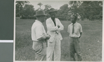 Boyd Reese, Coolidge Akpan Okon Essien, and J. U. Akpan, Port Harcourt, Nigeria, 1950 by Eldred Echols and Boyd Reese