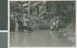 Boyd Reese Baptizing New Christians, Ikot Usen, Nigeria, 1950 by Eldred Echols and Boyd Reese