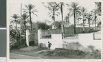 Entrance to the Parking Lot of the Church of Christ in Tripoli, Tripoli, Libya, 1959