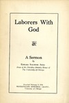 Laborers with God: A Sermon by Edward Scribner Ames