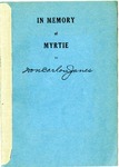 In Memory of Myrtie by Don Carlos Janes