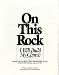 On This Rock I Will Build My Church