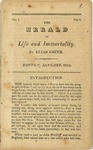 The Herald of Life and Immortality No. 1, Vol. 1 by Elias Smith