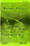 Missionary Directory - Churches of Christ: Number Two, March 1966
