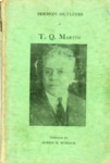 Sermon Outlines of T. Q. Martin