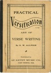 Practical Versification, or the Art of Verse Writing