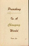 Preaching in a Changing World by Irven Lee