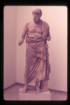 Statue resembling a philosopher by Everett Ferguson
