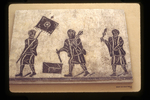 Roman triumph mosaic showing standards by Everett Ferguson