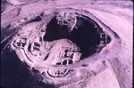 Aerial view of Herodion by Everett Ferguson