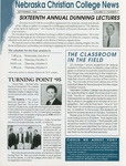 Nebraska Christian College News, Volume 51, Number 4 (1995) by Nebraska Christian College Editors