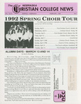 Nebraska Christian College News, Volume 48, Number 1 (1992) by Nebraska Christian College Editors