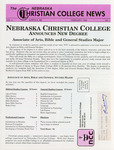 Nebraska Christian College News, Volume 50, Number 1 (1994) by Nebraska Christian College Editors