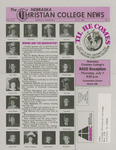 Nebraska Christian College News, Volume 44, Number 3 (1988) by Nebraska Christian College Editors