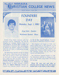 Nebraska Christian College News, Volume XXXV (35), Number 12 (1980)